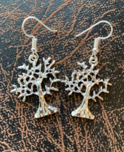 #E-231, 2" Dangle Tree Earrings, $29.00