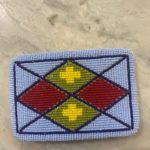 Navajo Beaded Buckle 3" x 4.5" $125.00