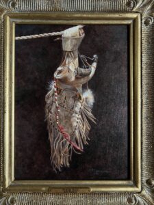 Still Life Oil Painting by Ann Hansen framed 